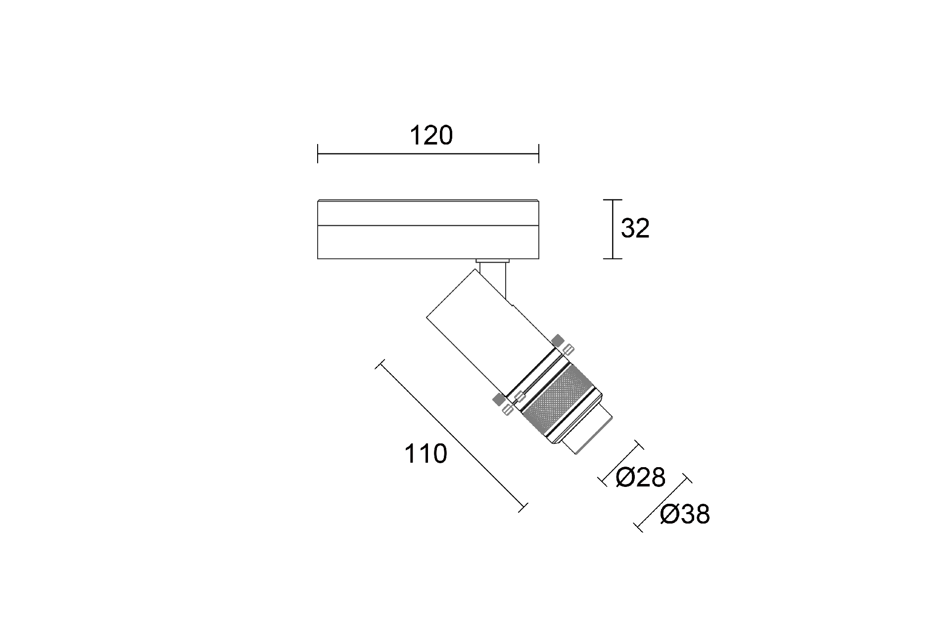 Sleek Projector TP38110A- 尺寸图.png